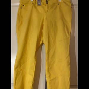 Yellow Denim Jeans!